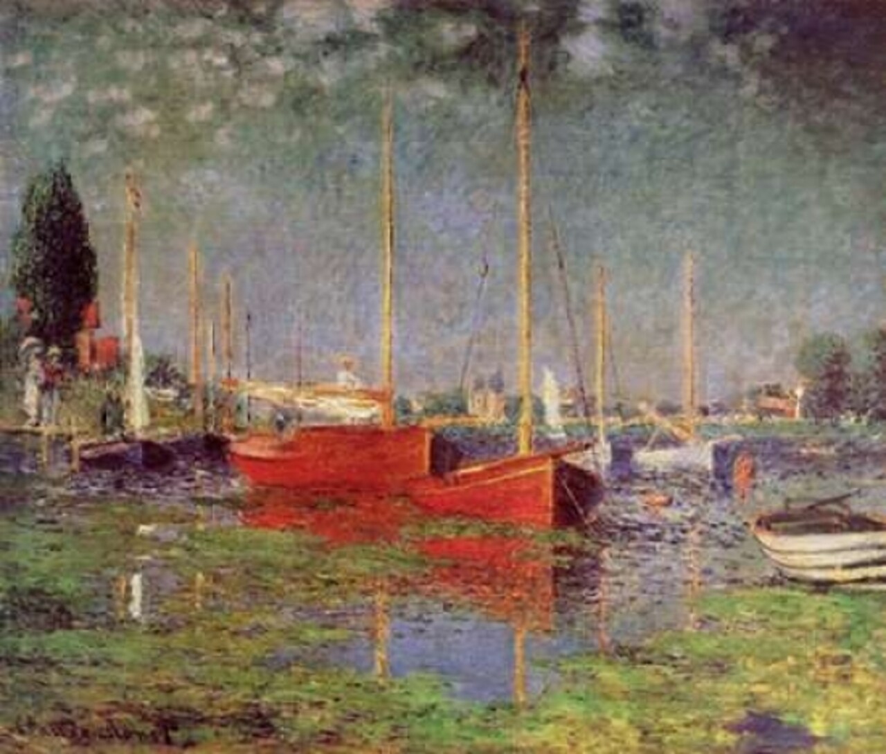 Argenteuil 1875 Poster Print by Claude Monet - Item # VARPDX373749